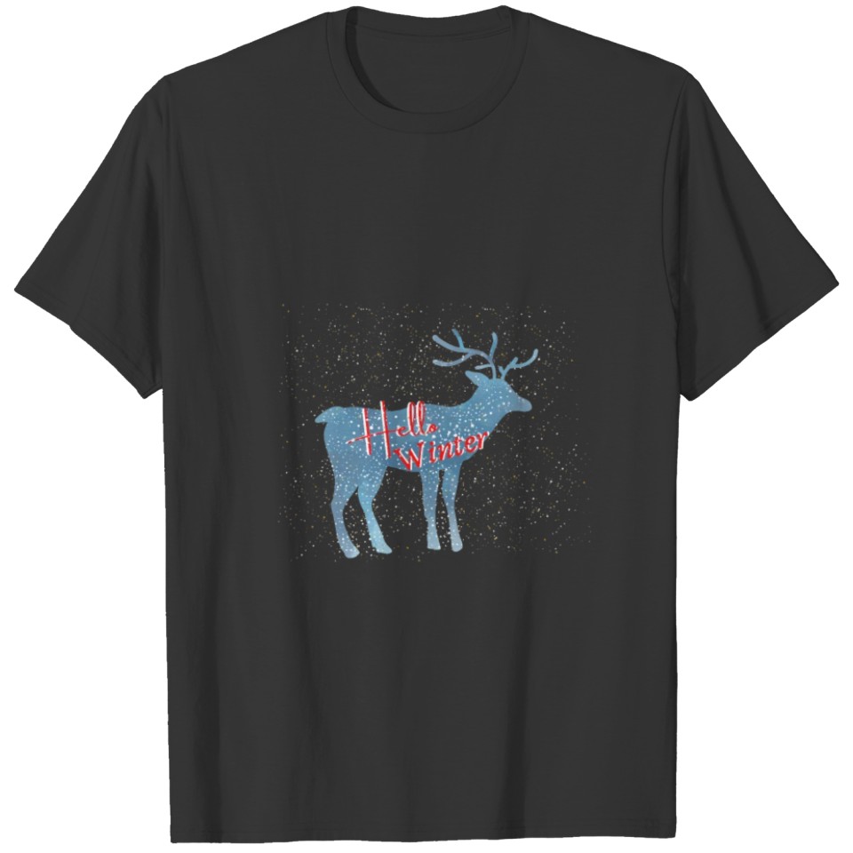 Hello Winter Unisex ,hello winter christmas gift T-shirt