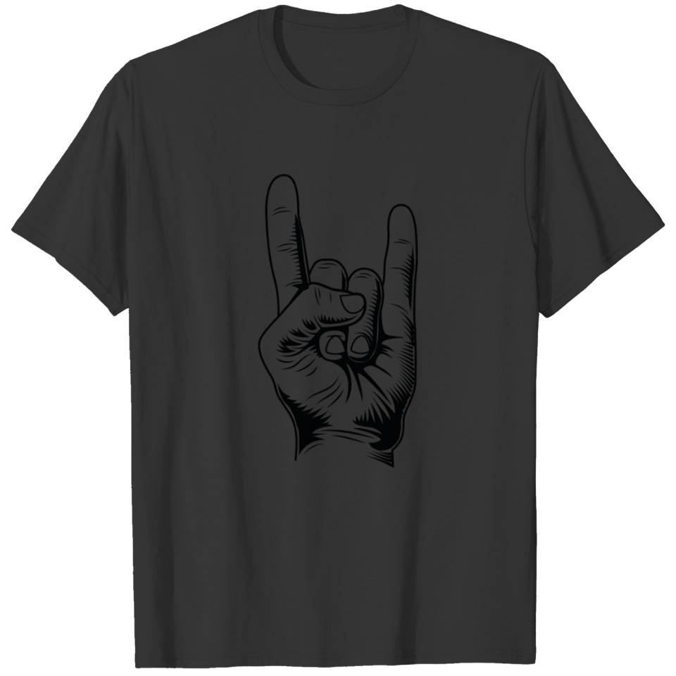Rock guitar music gift note T-shirt