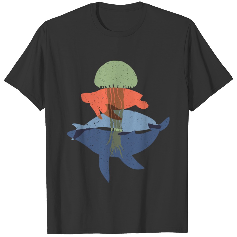 whale and their friends T Shirts