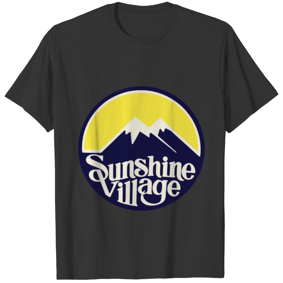 Sunshine Village Banff Vintage Ski Lake Louise T-shirt