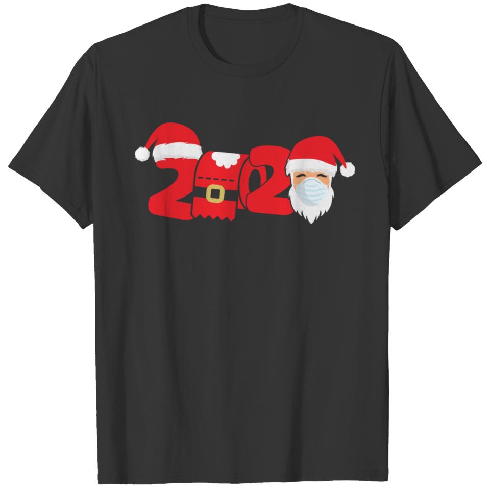 Santa Claus 2020 With Mask T Shirts