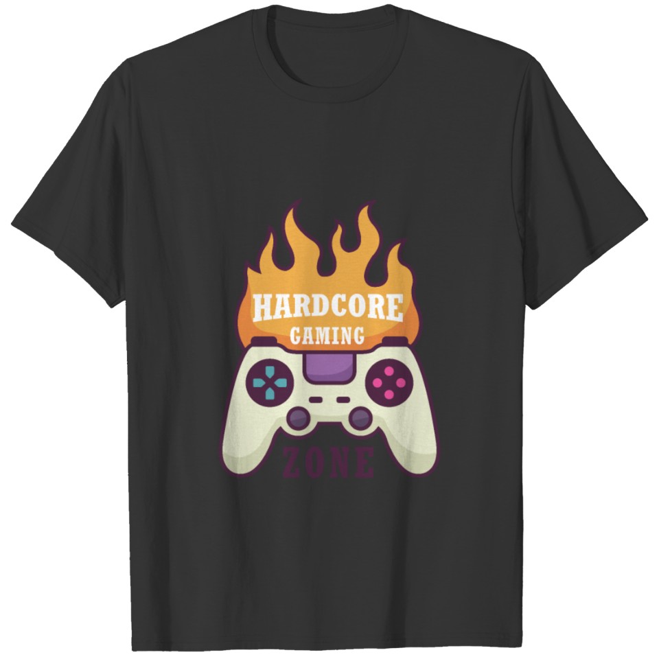 Gamepad on Fire T-shirt