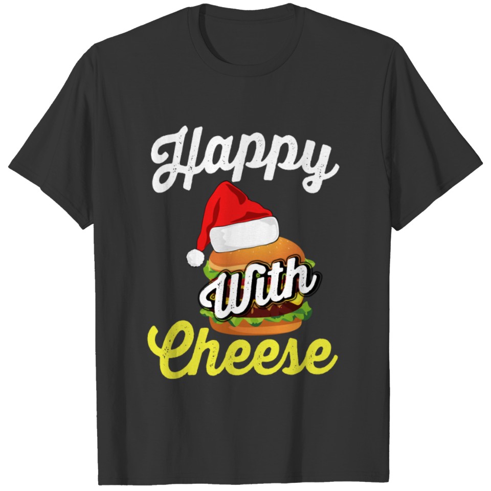 Happy Holidays With Cheese Funny Gifts T Shirts