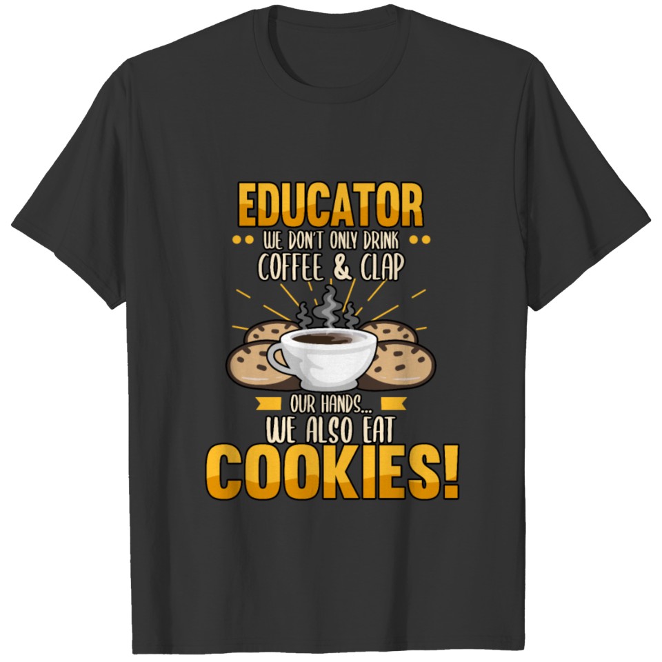 teacher teaching kindergarten education job T-shirt
