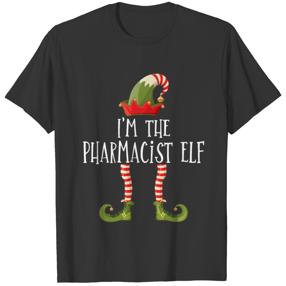 I'm the pharmacist elf Pharmacy Technician Stud T-shirt