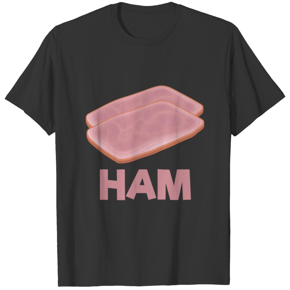 Funny Ham Slice Butcher Meat Lover T-shirt