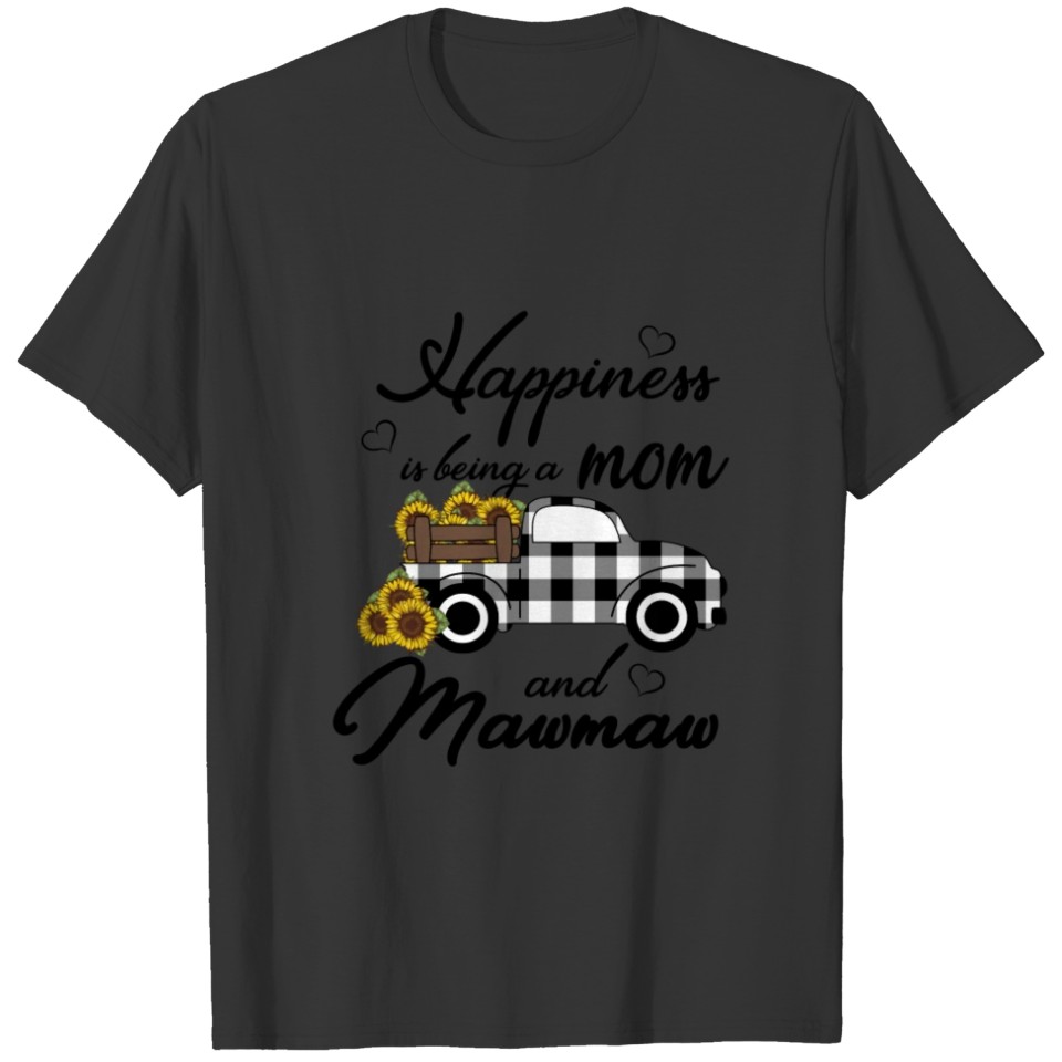 Sunflower Grandma Happiness T Shirts