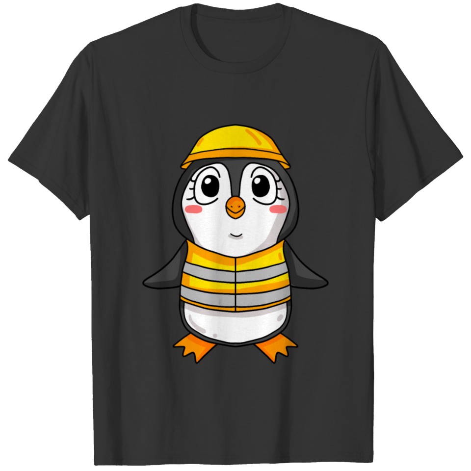 Topping out penguin house building house building T Shirts