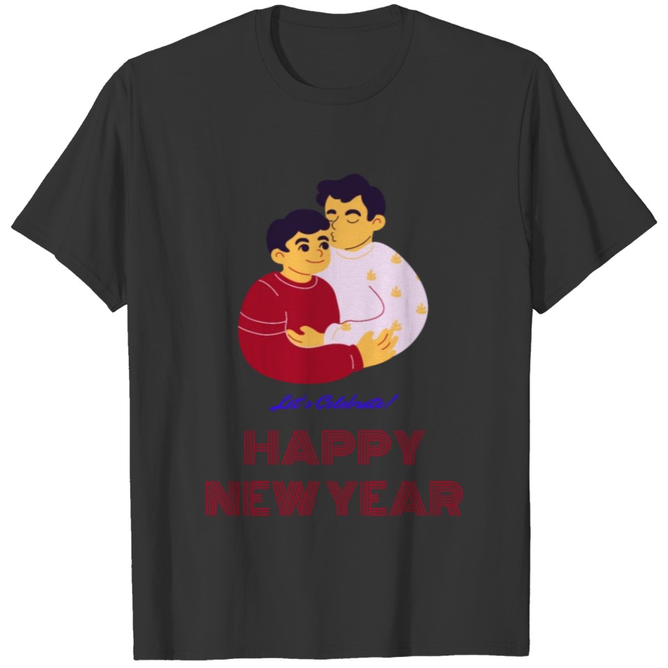 Happy New Year TShirt Design T-shirt