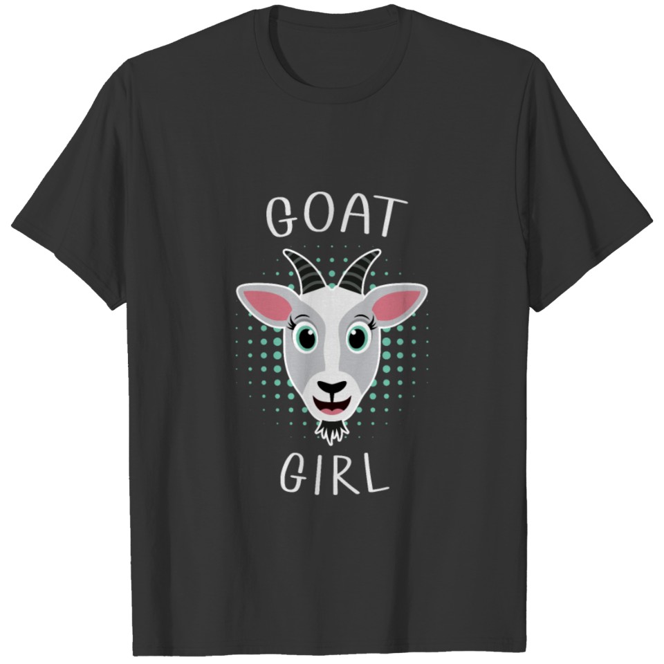 Funny Goat Girl Who Loves Goats Barn And Farm T Shirts