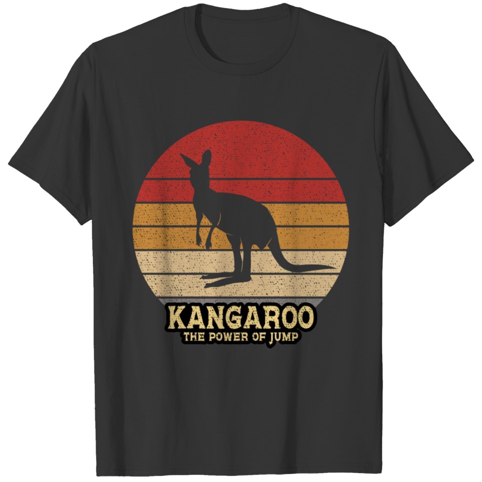 Kangaroo the Power of Jump T-shirt