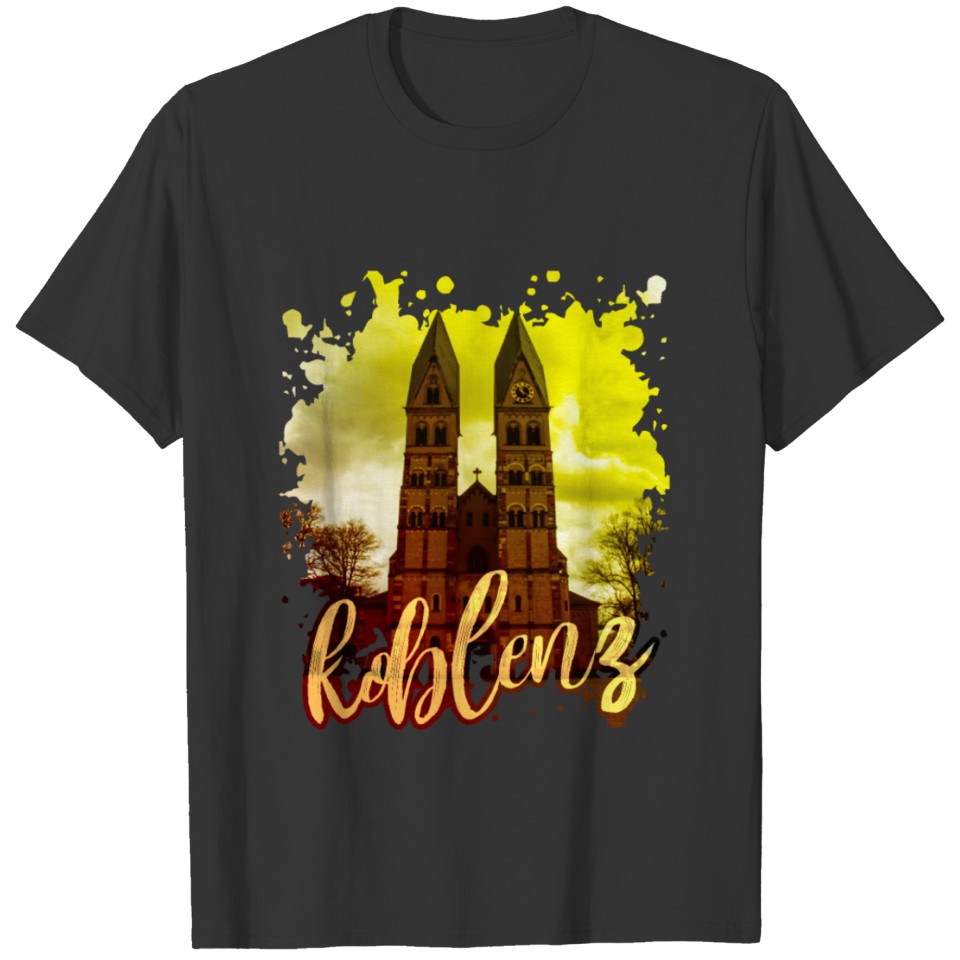 Koblenz Dom Vintage love of the homeland T Shirts