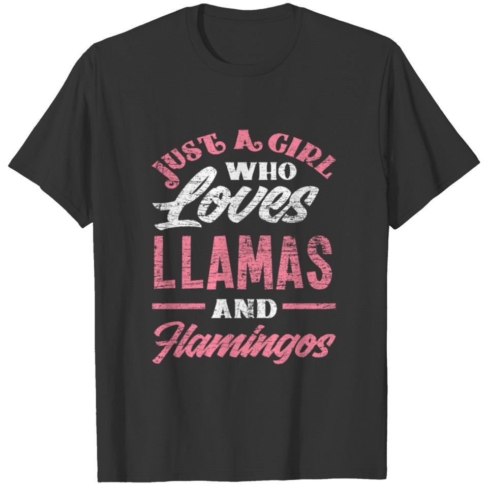 Flamingo Girl T Shirts