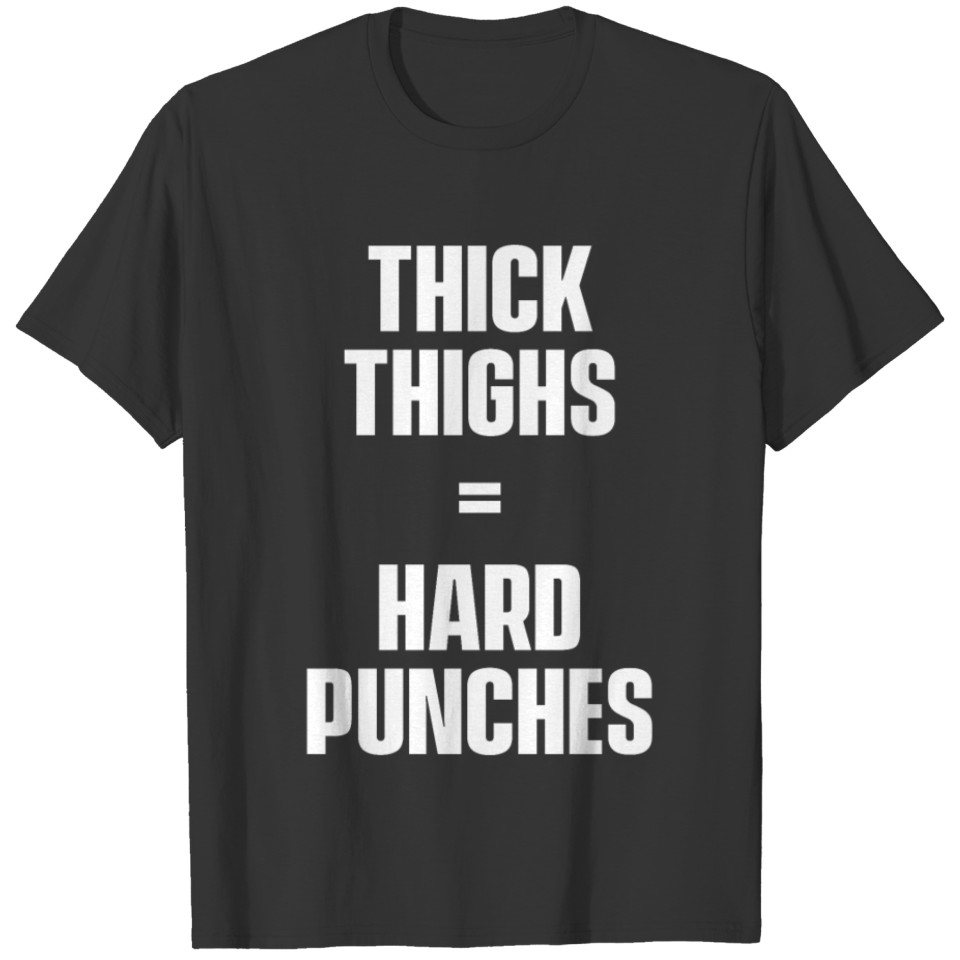 Kickboxing Hard Punches Kick Boxing Workout T-shirt