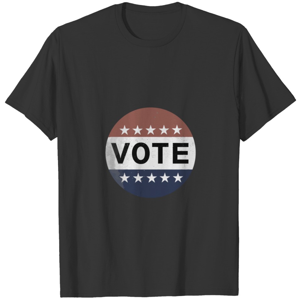 Vintage Vote Election Distressed T Shirts