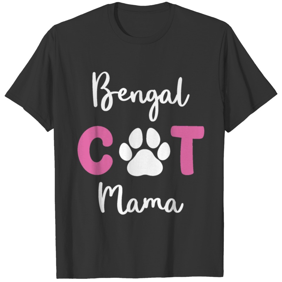 Bengal Cats Cat Cute Funny T-shirt