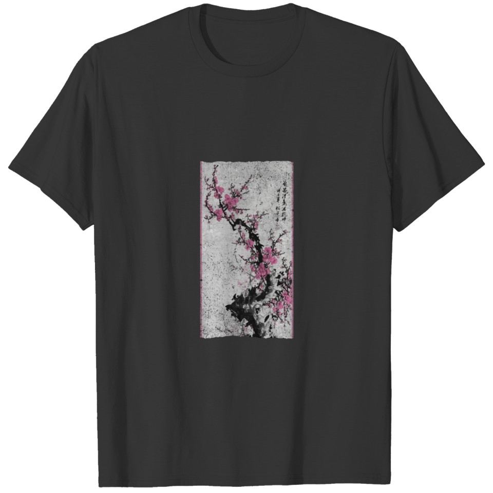 Vintage Beautiful Cherry Blossom Japanese Graphica T Shirts