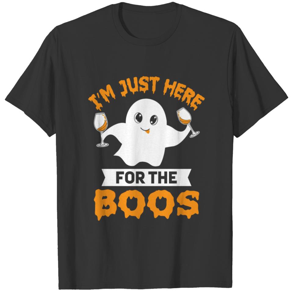 I’M Just Here For The Boos Graphical T-shirt
