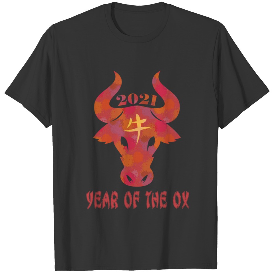 2021 Year Of The Ox, Happy Chinese New Year T-shirt