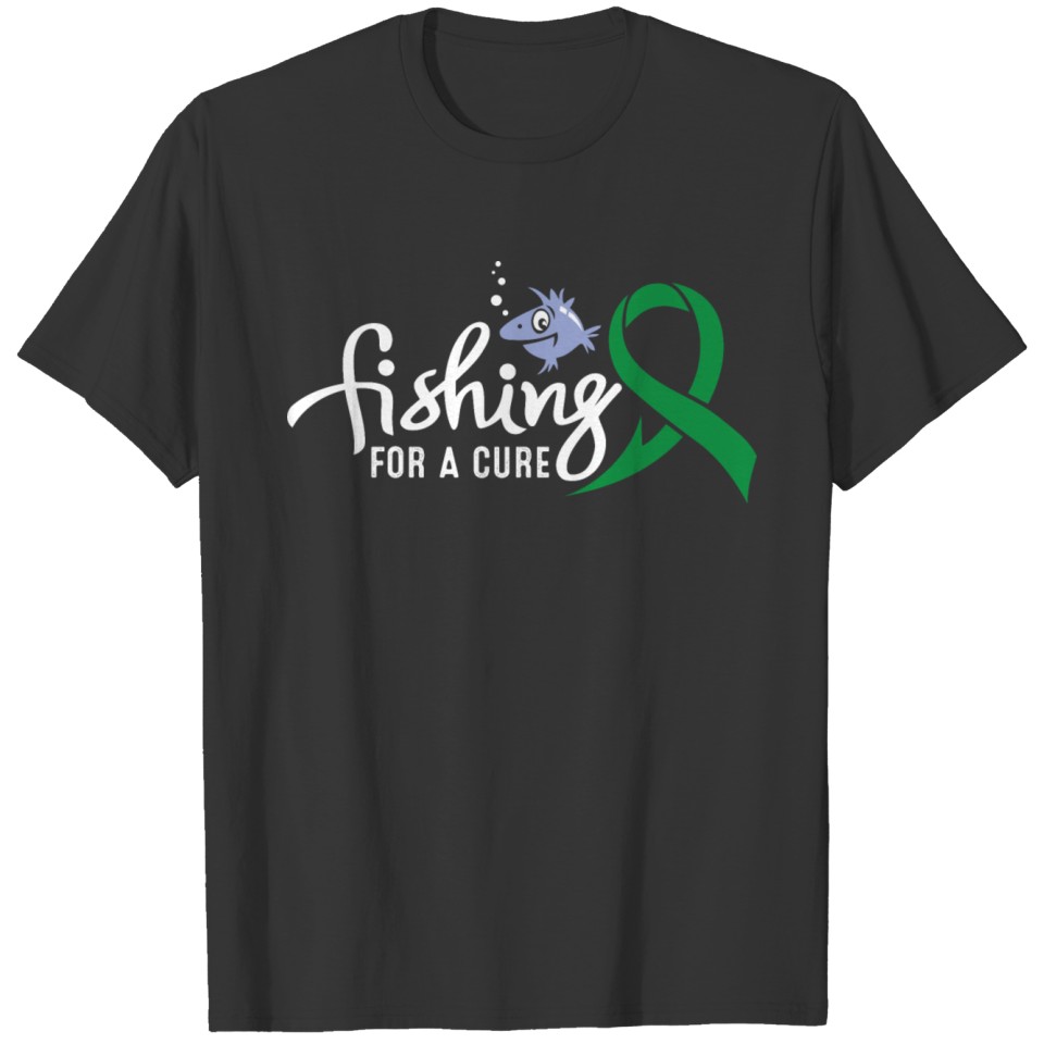 Fishing For Organ Donation Cure Awareness Shirt T-shirt