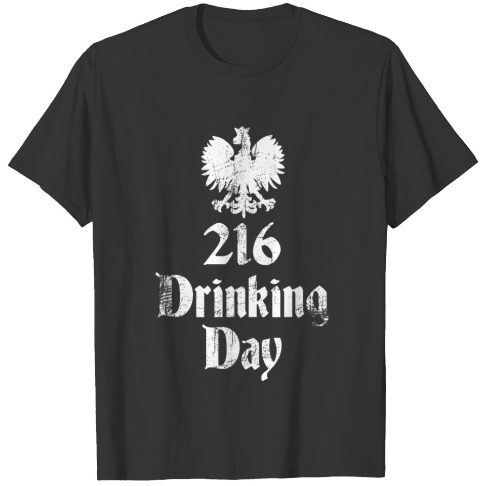 Funny Buffalo Polish T Shirts |716 Drinking Team | B