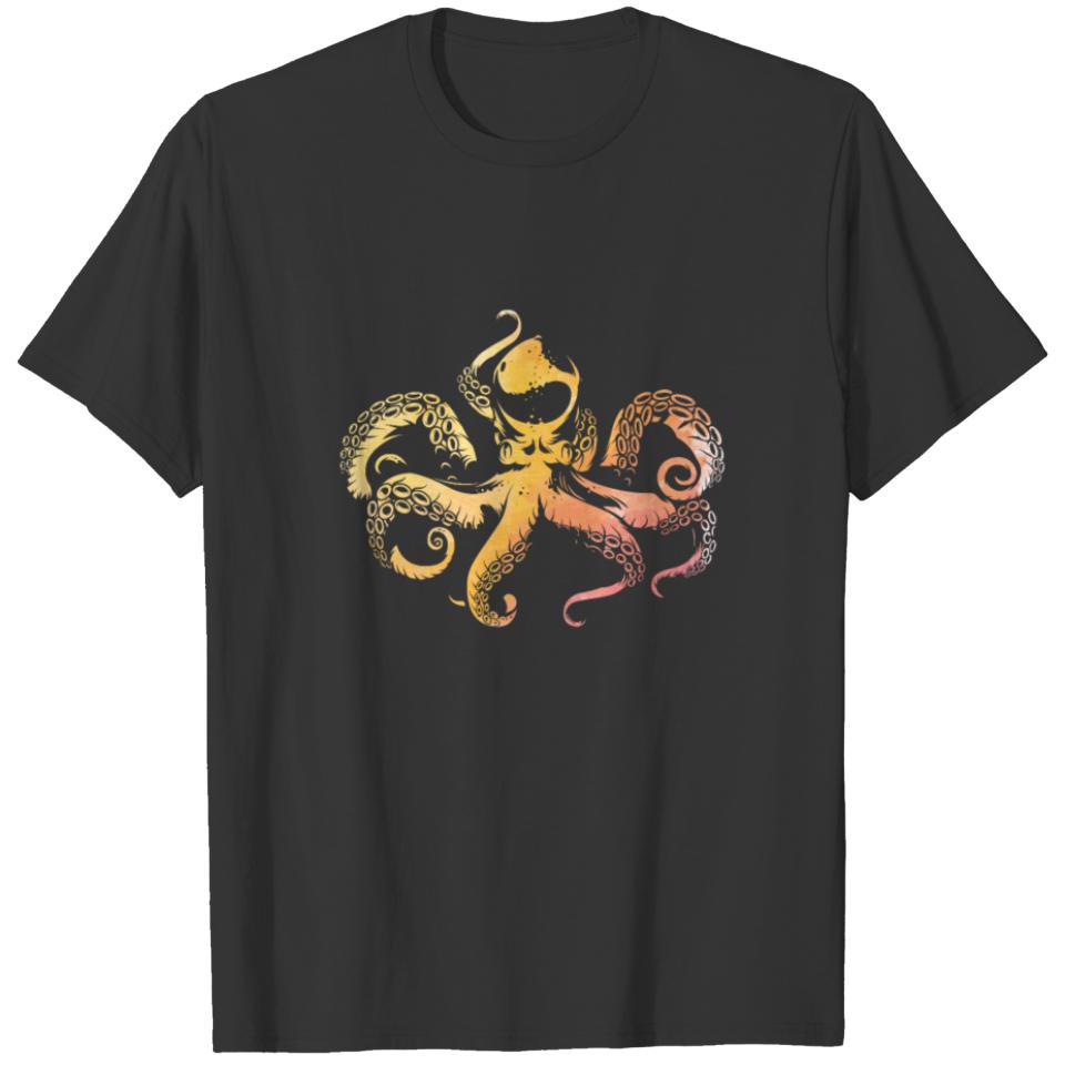 Visionary Octopus - Ocean Sea Monster T-shirt