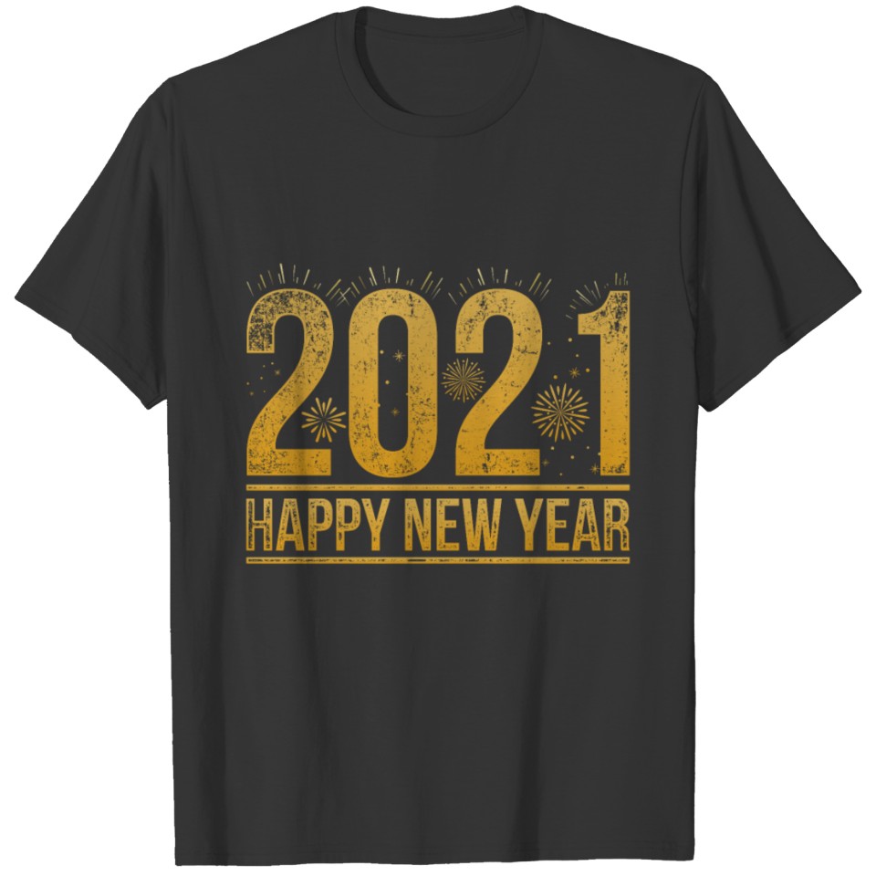 New Year 2021 Fireworks T-shirt