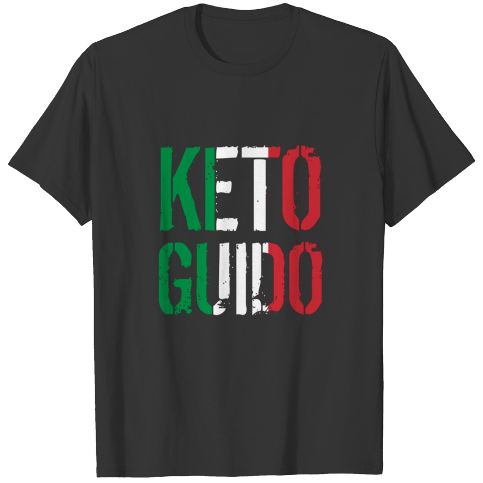 Keto Guido Funny Italian Keto Diet T-shirt