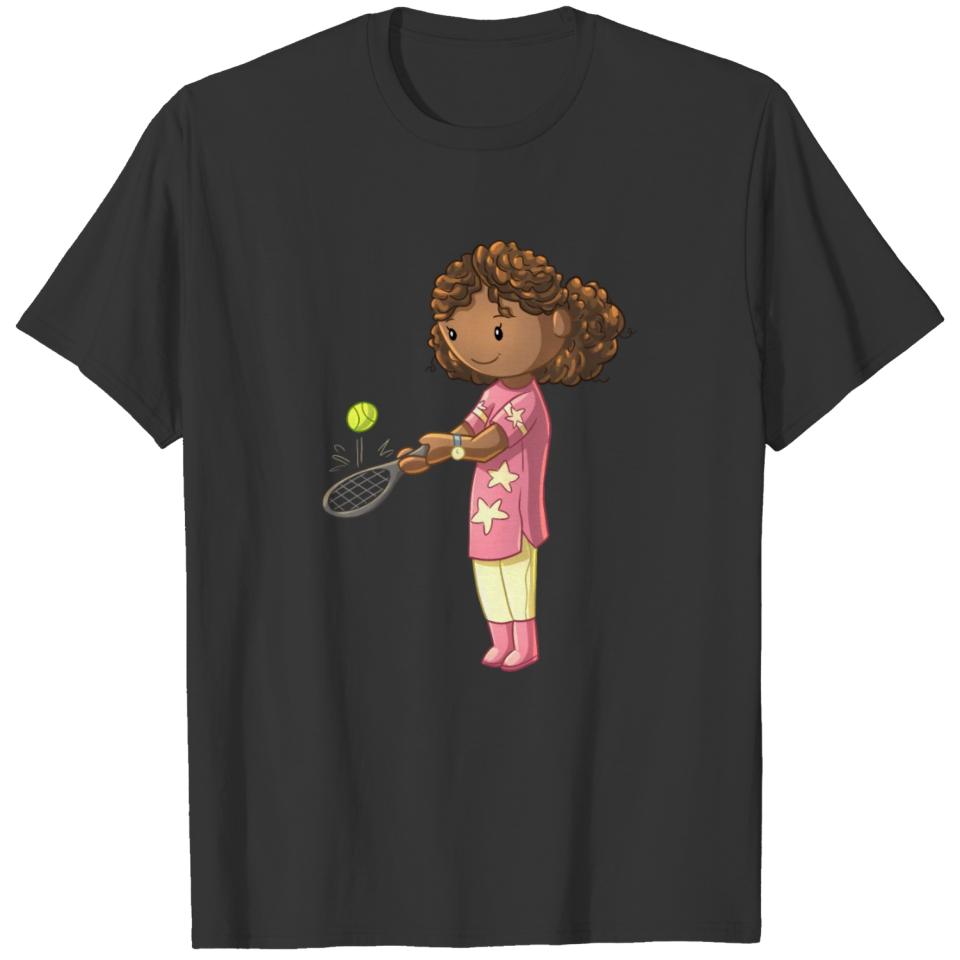 Tennis Girl Drills T-shirt