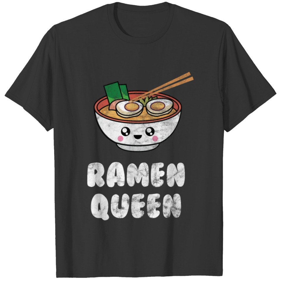 Ramen Girl Foodie Kawaii Tshirt for a Ramen Fan T-shirt