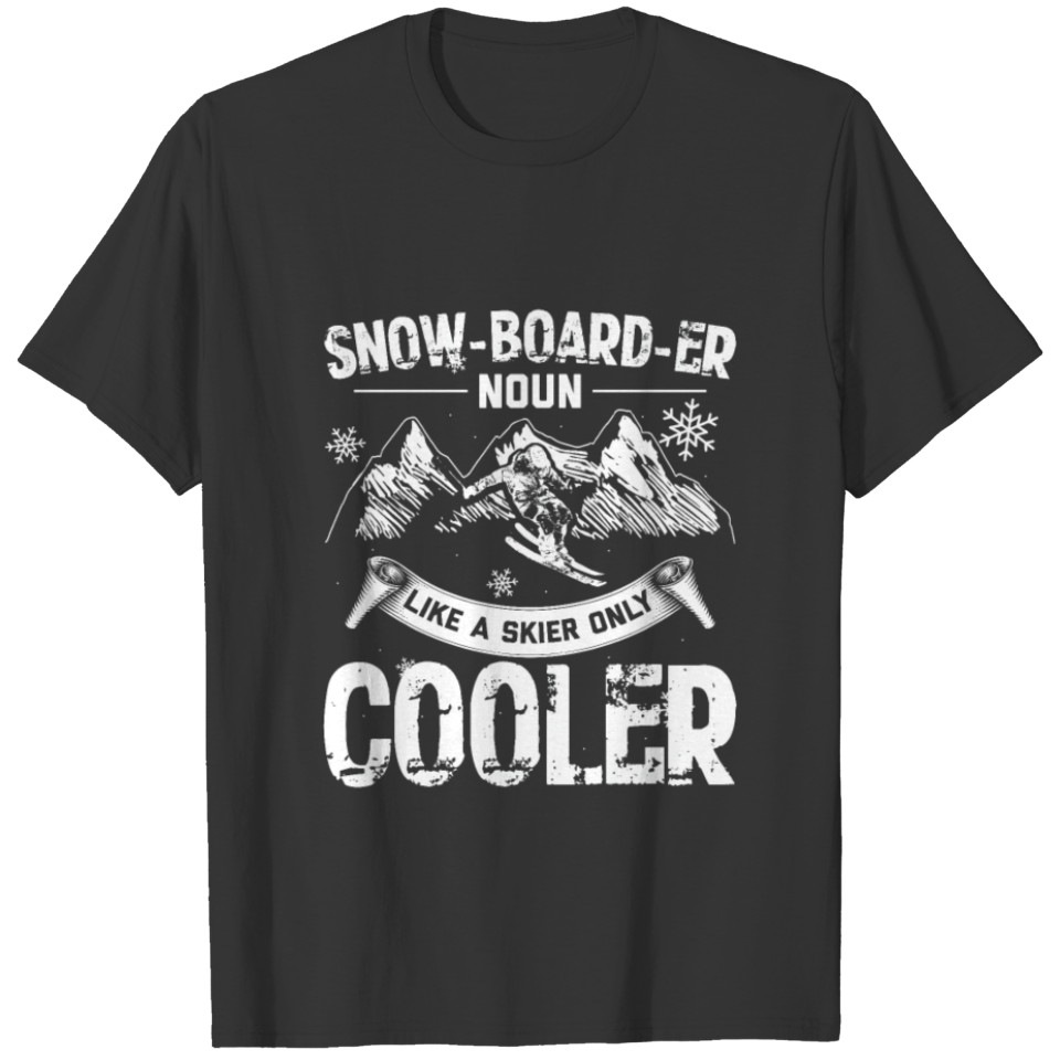 Snowboarders | Apres-Ski Winter Snowboard Gifts T-shirt