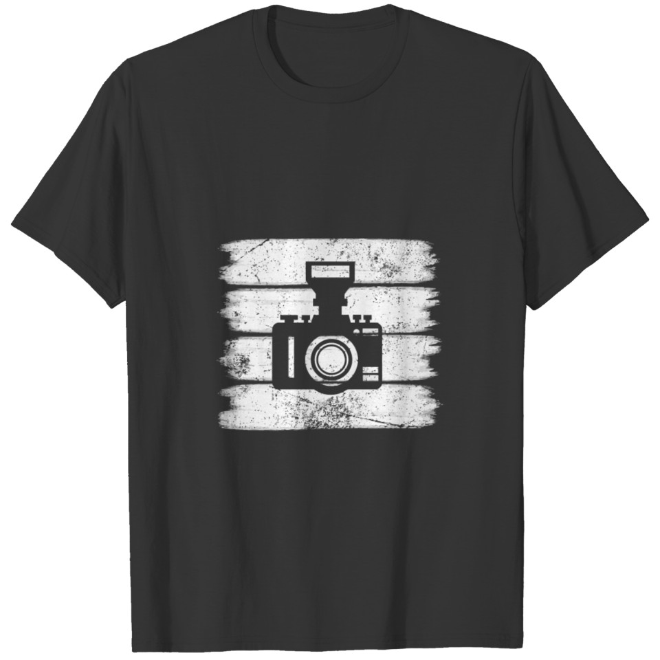 Strips Style Design Photography T-shirt