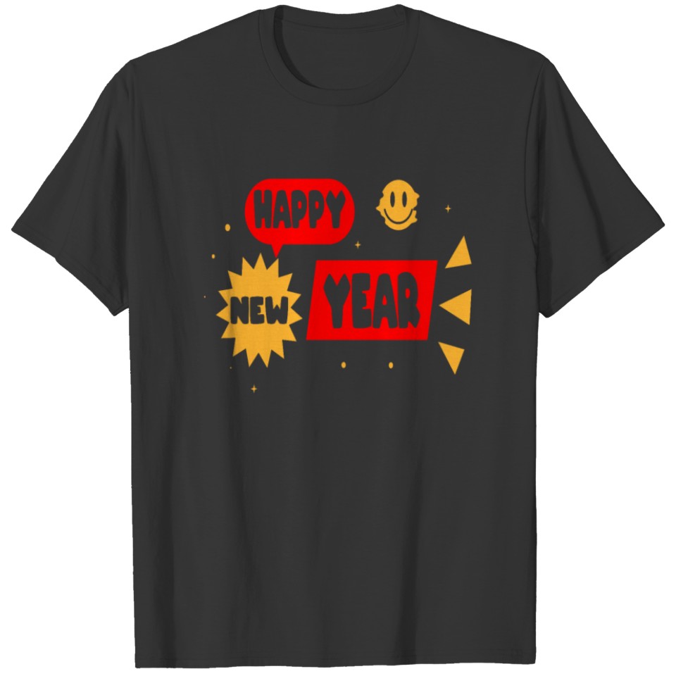 Happy new Year New Year's Eve Fireworks T-shirt