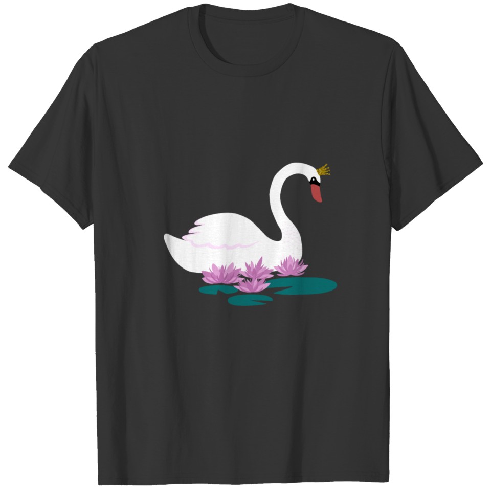 White Swan Princess T Shirts