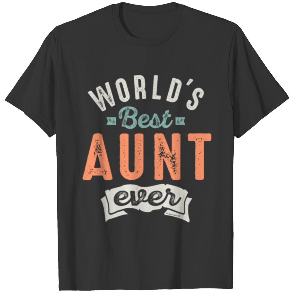 World s Best Aunt Ever DS6m3 T-shirt