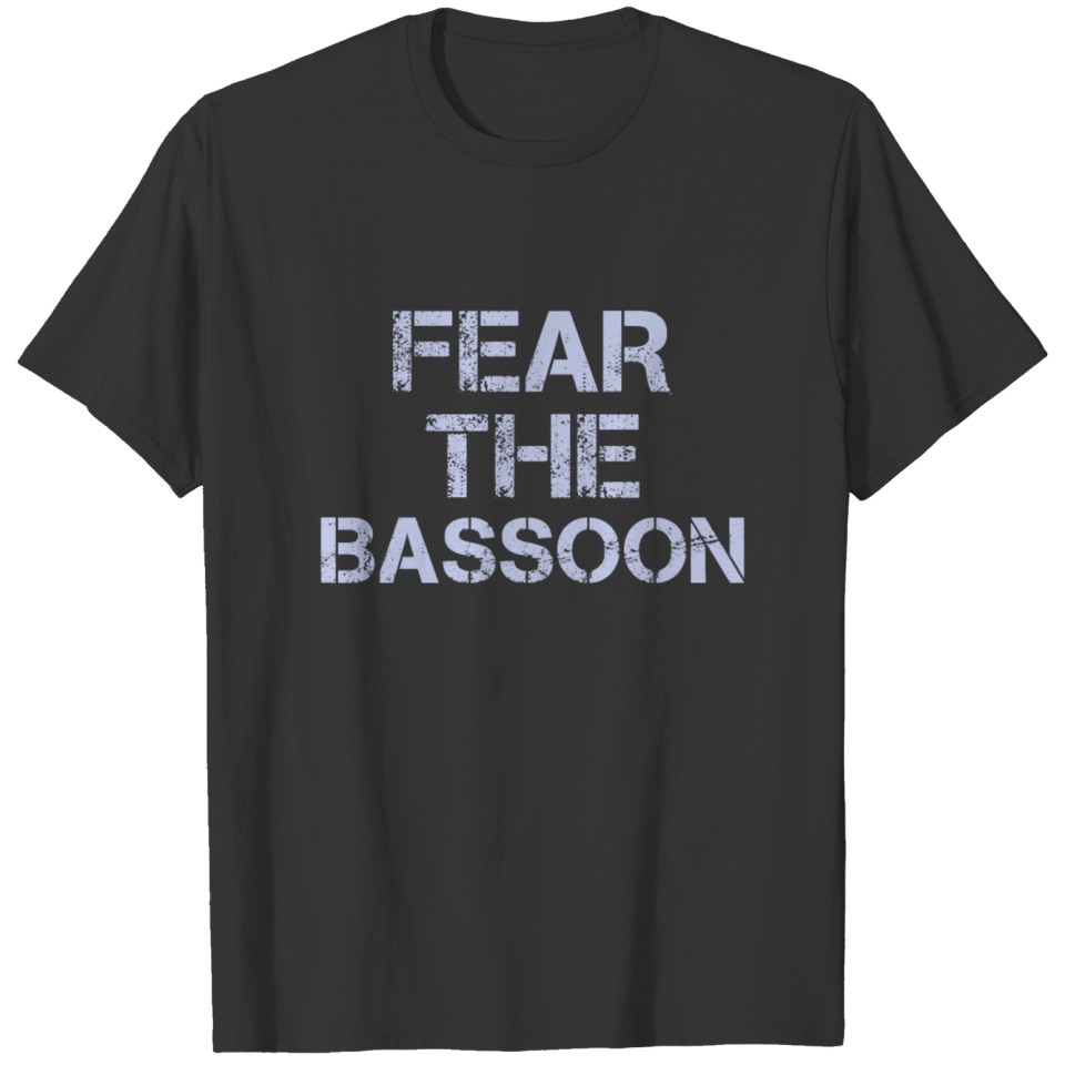 Bassoon Band Player Musical Instrument Funny Gift T Shirts