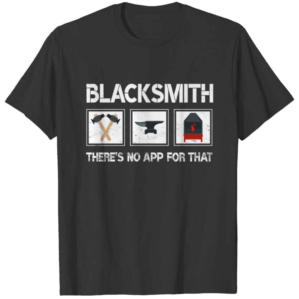 Blacksmith Sayings Proud Farrier Gift T-shirt