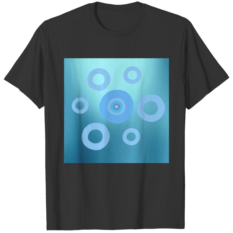 blue underwater T-shirt