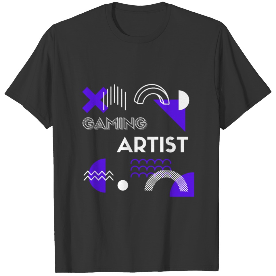 Gaming Artist Retro T-shirt