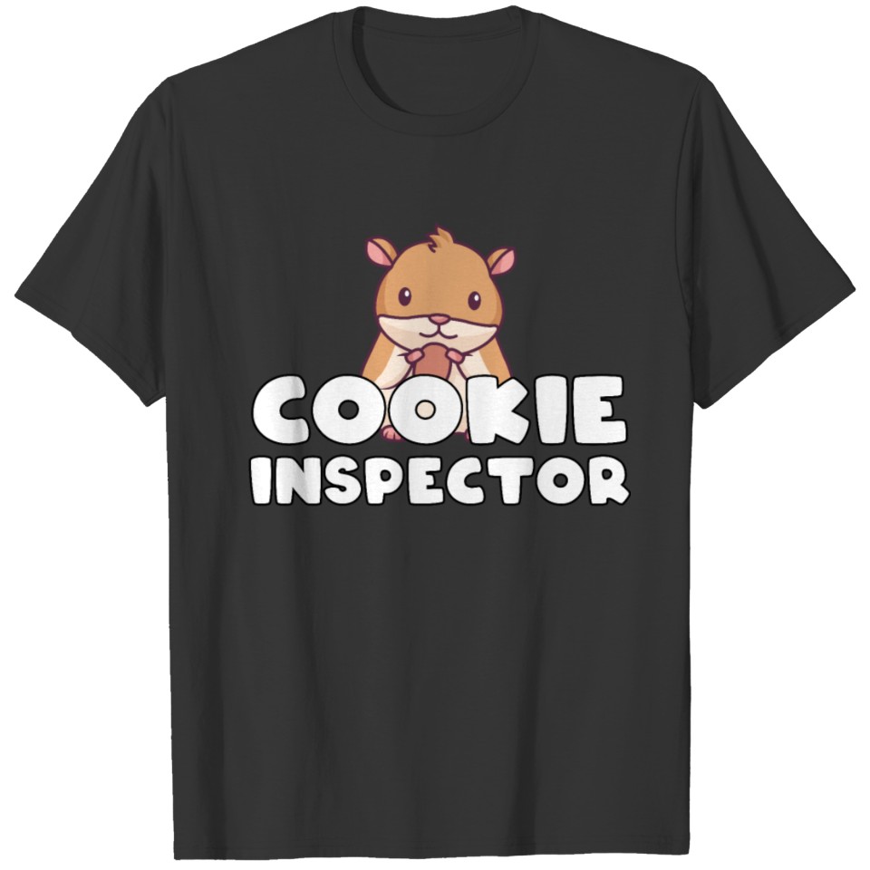 Cookie Inspektor - funny hamster T-shirt