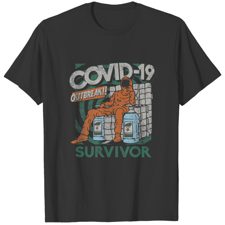 Covid 19 Outbreak Survivor T-shirt