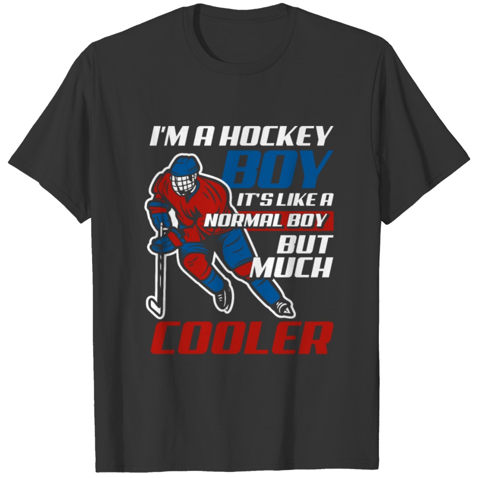 Ice Hockey Man Men Gift T-shirt