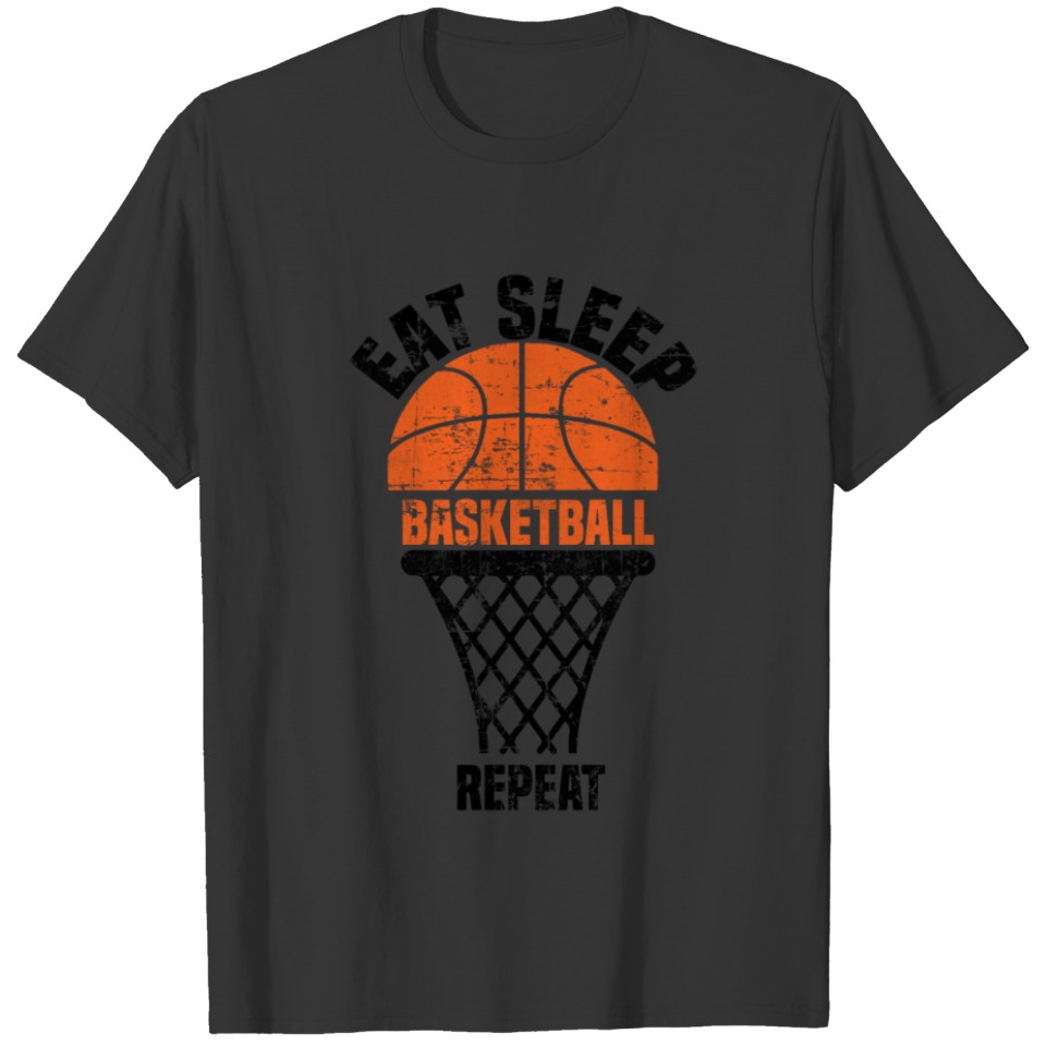 Eat Sleep And Play The Game Of Basketball T-shirt