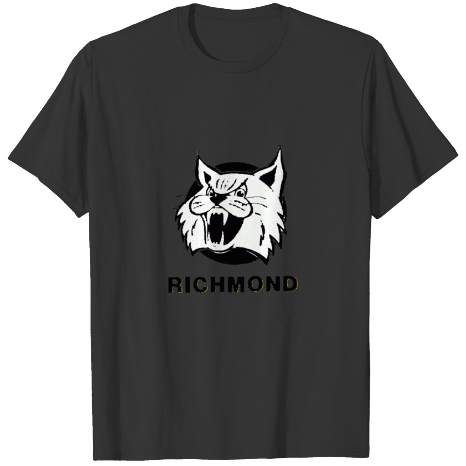 Richmond Wildcats Vintage Hockey Logo T Shirts