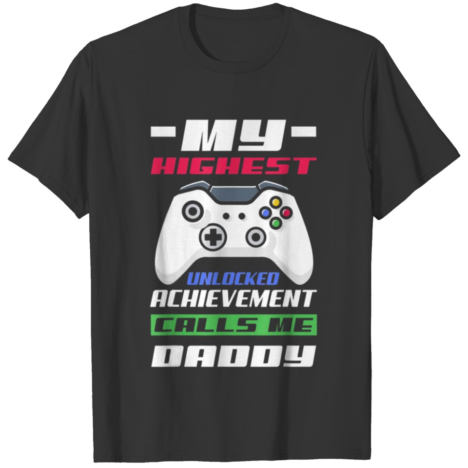 Dad Funny Gaming Video Gaming Father's Day T-shirt