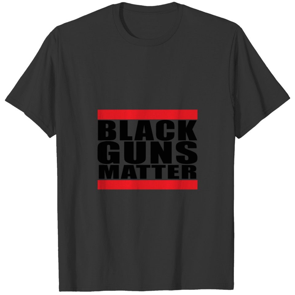Black Guns Matter Hoddie T-shirt