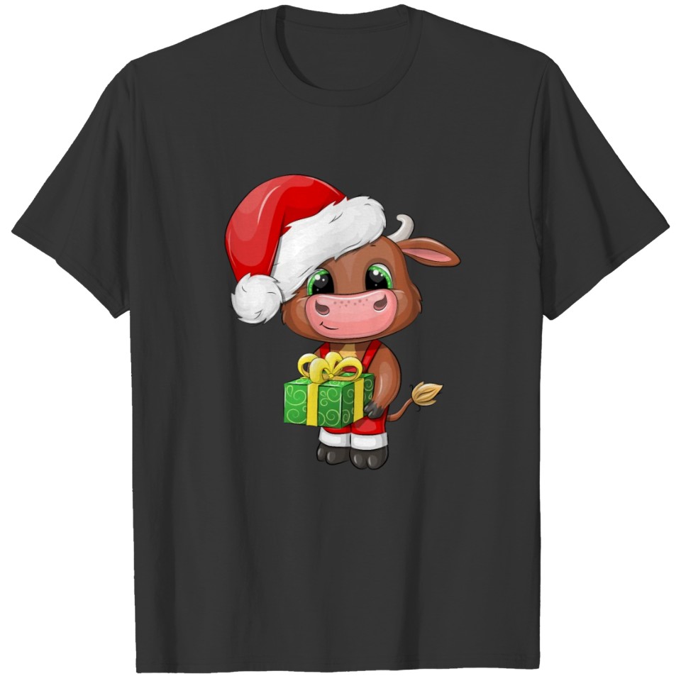Cute bull happy new year T-shirt