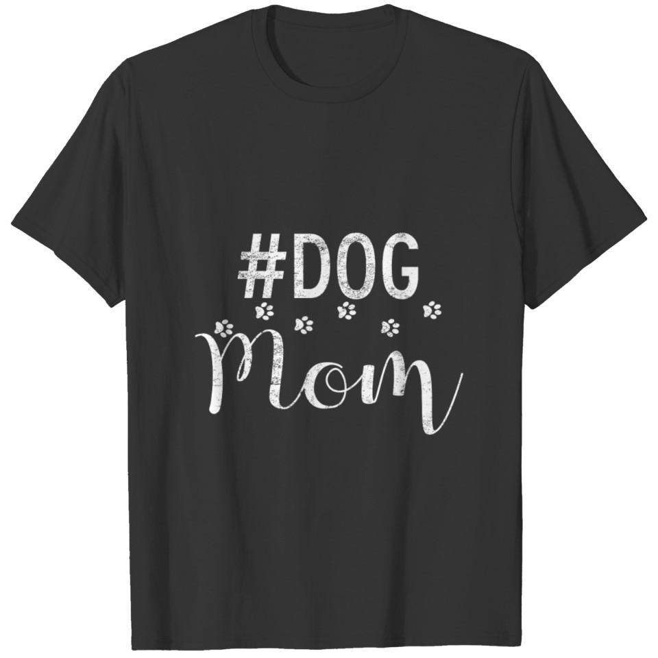 Dog Mom Paw Prints Animal Lover Jacket T Shirts