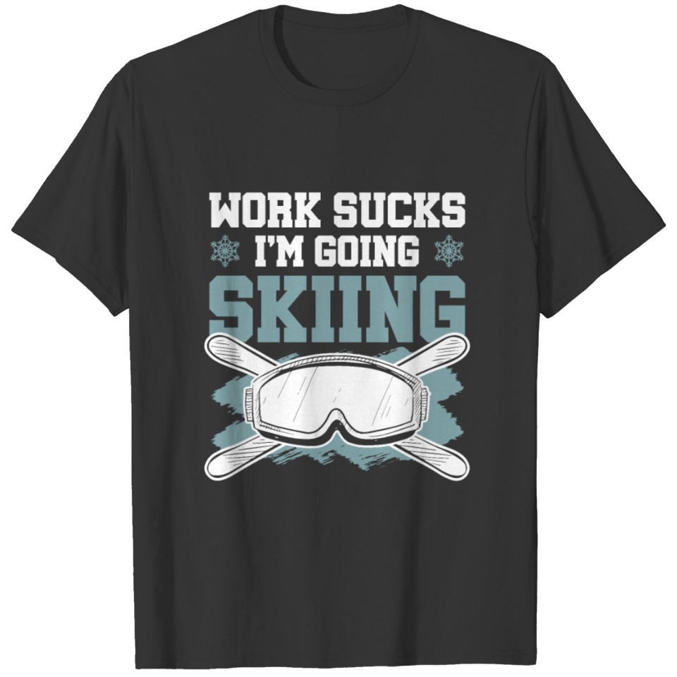 Ski goggles T-shirt