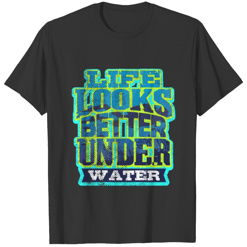 Diver Diving T-shirt